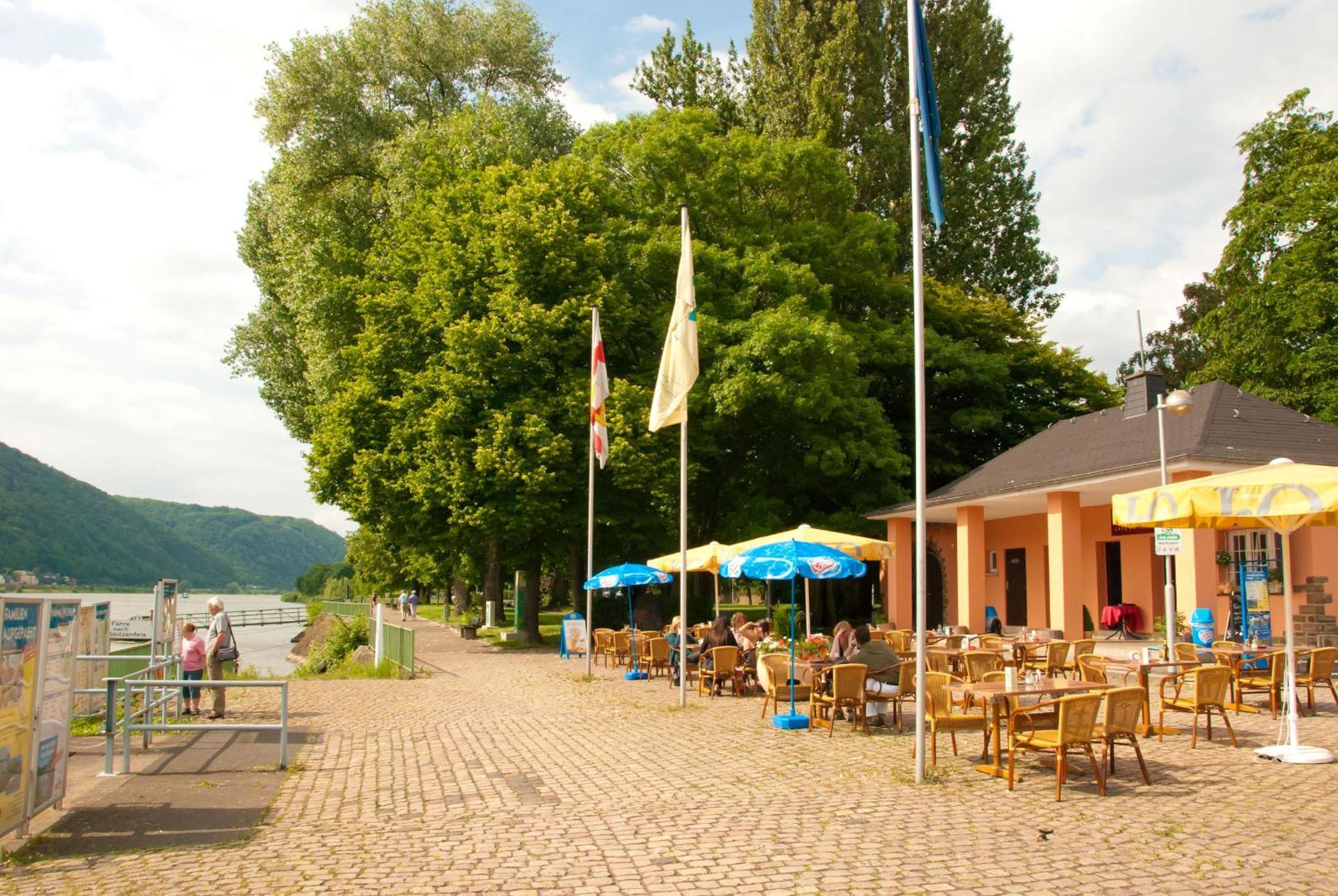 Neubert'S Gasthaus Am Rhein Ланштайн Экстерьер фото