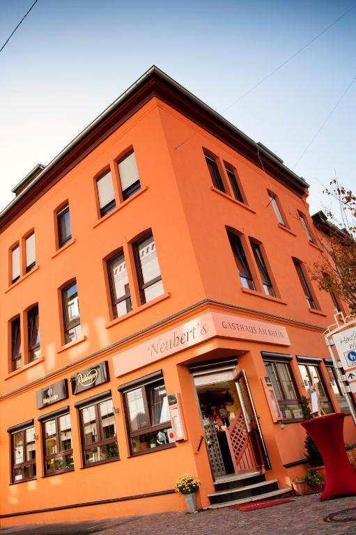 Neubert'S Gasthaus Am Rhein Ланштайн Экстерьер фото